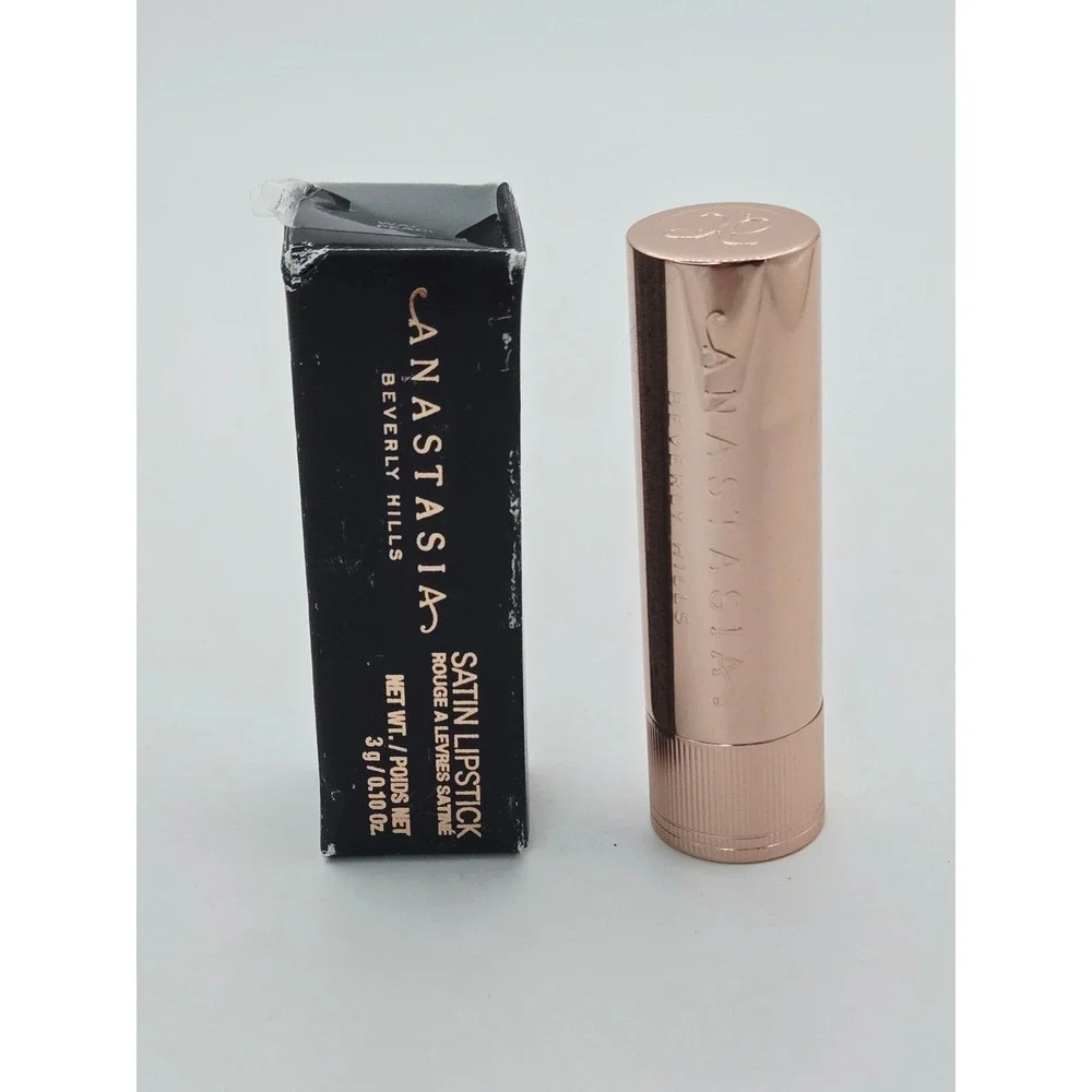 Anastasia Beverly Hills Satin Lipstick Warm Peach 3g 0.10oz New In Box